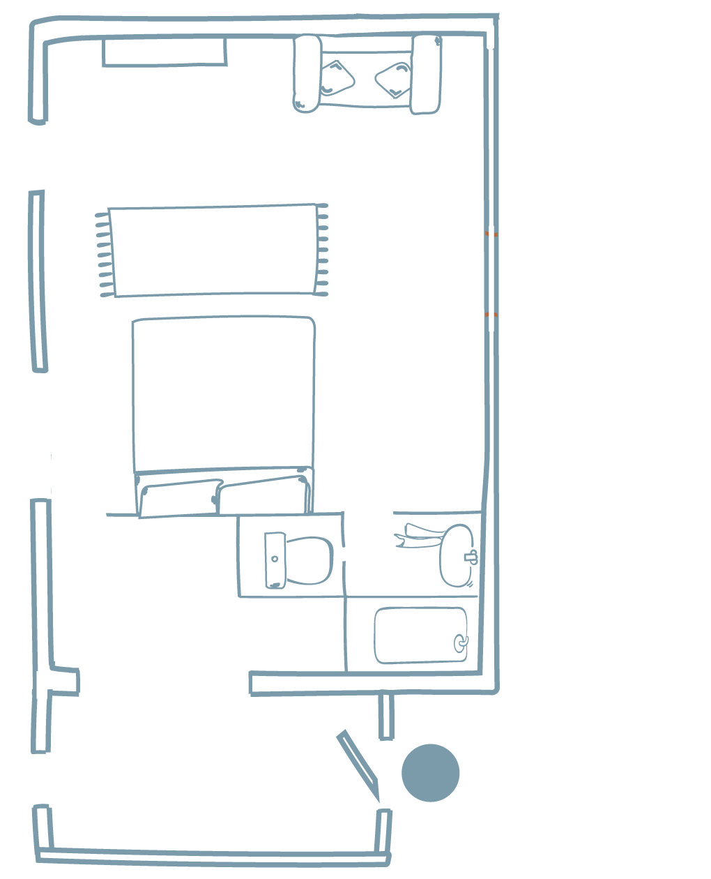 Plan chambre 1